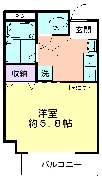 ラビングパレス西武柳沢の間取り