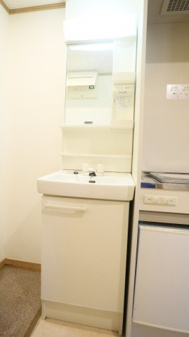 ラビングパレス西武柳沢の洗面所