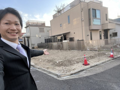 【外観】 | 昭和区小坂町 全2棟　1号棟＜仲介手数料無料＞吹上小・北山中　新築一戸建て | 2/9撮影
住宅ローンアドバイザーの村田です。住宅ローン審査が通らなかった方、あきらめる前にご相談ください。