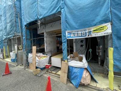 【外観】 | 昭和区小坂町 全2棟　1号棟＜仲介手数料無料＞吹上小・北山中　新築一戸建て | 〈内覧予約キャンペーン実施中！〉マックスバリュde住まい相談までご連絡下さい。