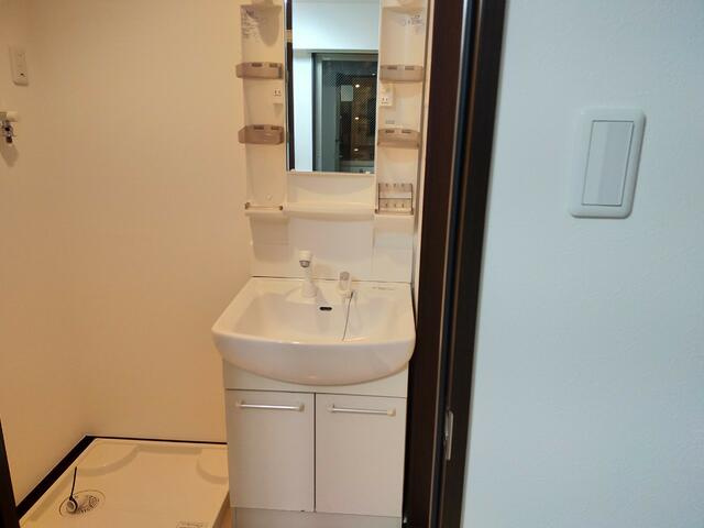 Bonheur新小岩の洗面所