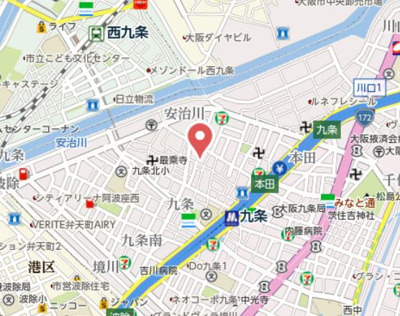 【地図】 | S-RESIDENCE大阪九条NORTH