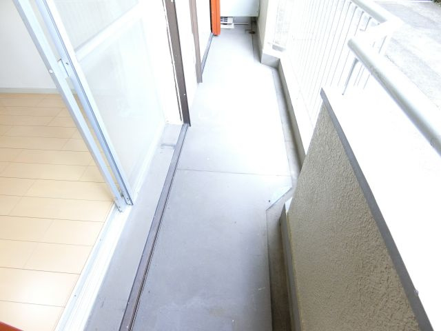 第2ホープハイツのバルコニー