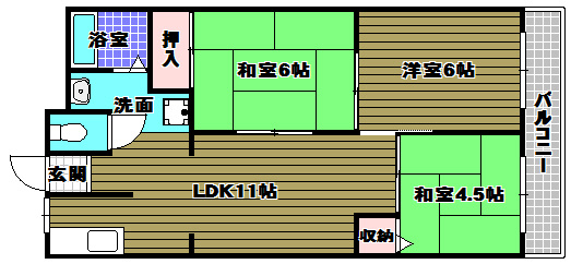 第2ホープハイツの間取り