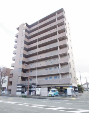 熊本市中央区本荘６丁目の賃貸マンションの外観