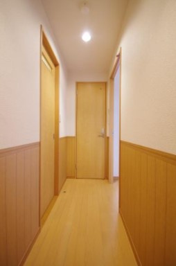 熊本市中央区本荘６丁目の賃貸マンションの玄関