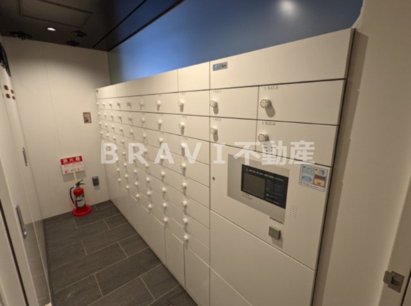BPRレジデンス大阪本町Q BRAVI不動産のその他共用部分|【BPRレジデンス大阪本町Q】郵便受け・宅配ボックス