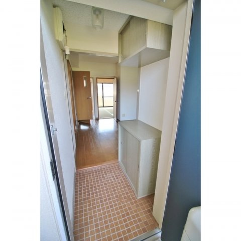 吉田グリーンハイツⅡの玄関