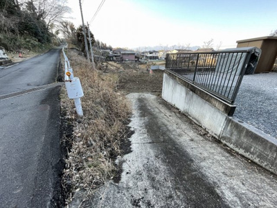【前面道路含む現地写真】 | 高崎市乗附町　売土地