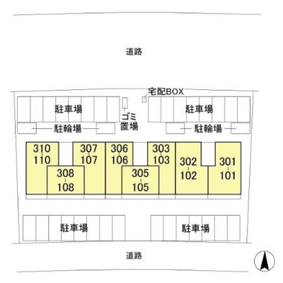 【区画図】 | ラフィネフィオーレ