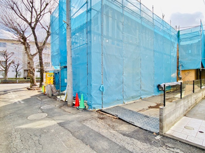 【前面道路含む現地写真】 | 東村山市栄町2丁目/新築戸建て