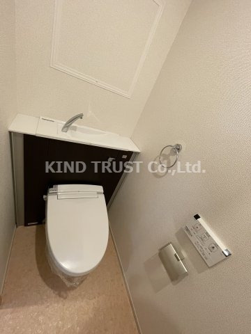 シード・レジデンスのトイレ|ゆったりとした空間のトイレです