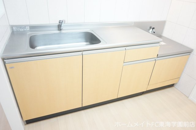菊池郡菊陽町花立３丁目の賃貸マンションのキッチン
