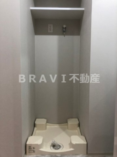 リデア大手前 BRAVI不動産の設備|【L-IDEA OTEMAE】洗濯機置場