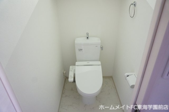 熊本市中央区九品寺３丁目の賃貸マンションのトイレ