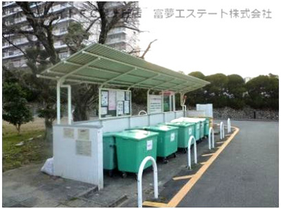 【その他共用部分】 | 泉北原山台団地4-2棟 | ゴミ置き場