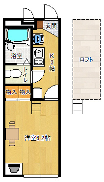 【間取り】 | レオパレスホクト | レオパレスホクト(Good Home)