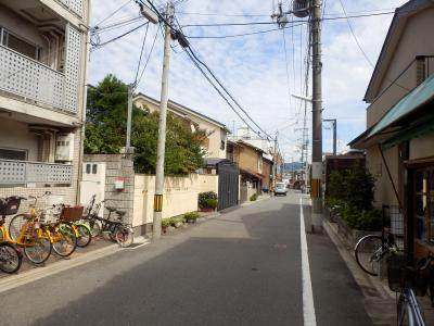 グリーンヒル鞍馬口の周辺|前面道路
