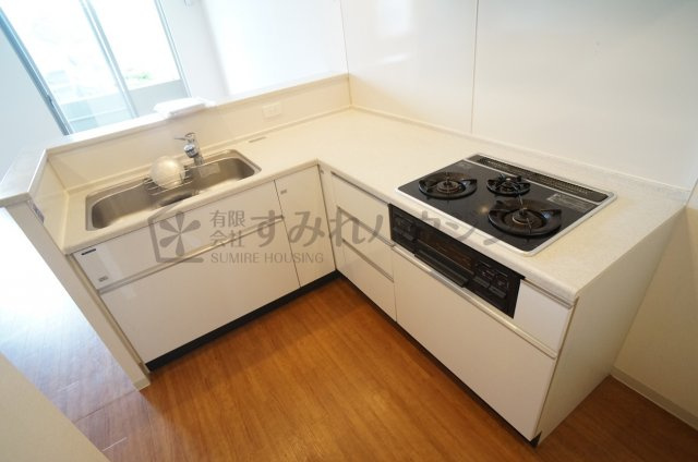 AMENITYCOURT K I　A棟のキッチン