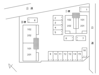 【駐車場】 | アルコバレーノⅠ　岡崎市岡町