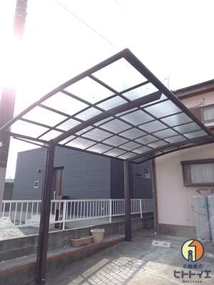 東櫛原町中古戸建2棟の駐車場