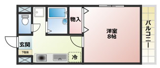 【間取り】 | 第3大昭ライフ