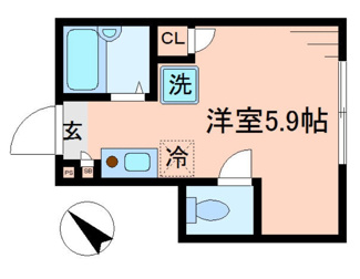 【間取り】 | バーミープレイス国立Ⅱ