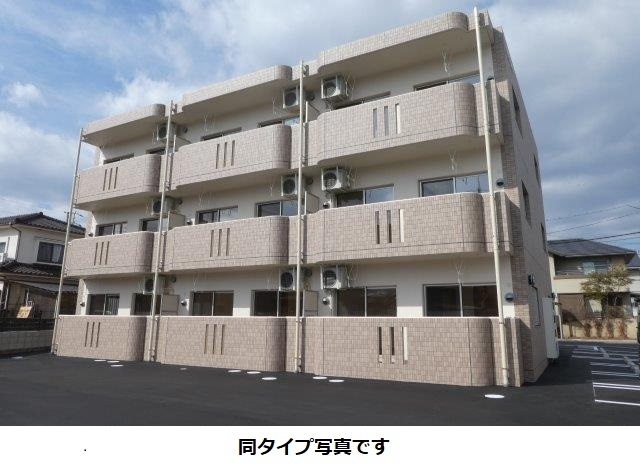倉敷市水江の賃貸マンションの外観|同タイプ写真です