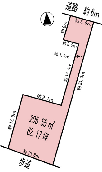 【土地図】 | 各務原市蘇原沢上町1丁目