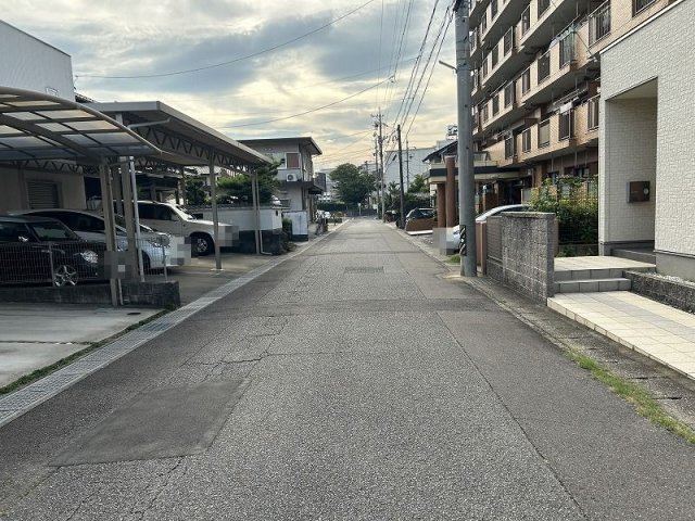 【前面道路含む現地写真】 | 各務原市蘇原沢上町1丁目