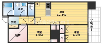 【間取り】 | ＲＪＲ堺筋本町タワー