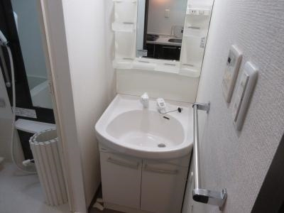 ベラジオ四条大宮の洗面所