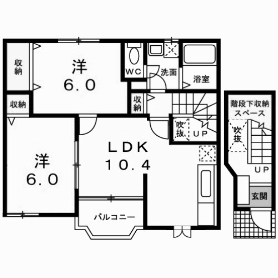 【間取り】 | メゾンカネジョウ