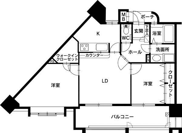 【間取り】 | サングレート博多駅南センターステージ