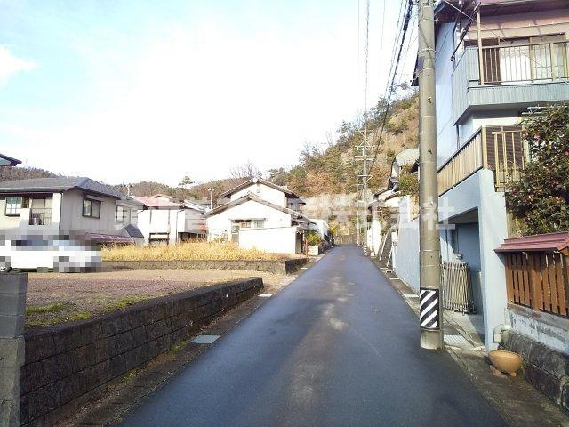 ５７０７２　岐阜市日野東土地の前面道路含む現地写真