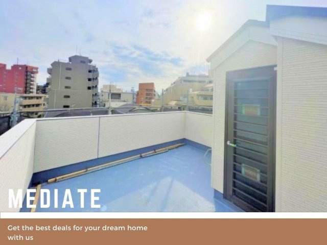 練馬区豊玉北3丁目 新築分譲 リビング階段 キッチンに窓 緑豊かな住宅地 ２階洗面台 システムキッチン 阿佐ヶ谷駅 杉並区の不動産 Mediate株式会社