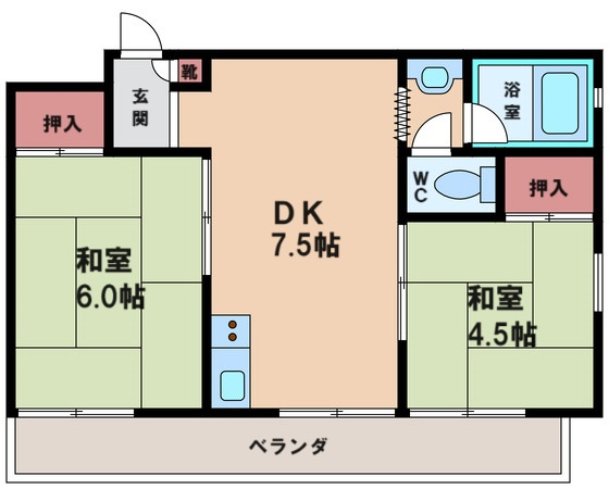 【間取り】 | JSC帝塚山