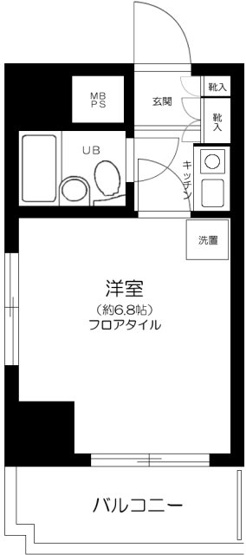 【間取り】 | ライオンズマンション三鷹さくら通り