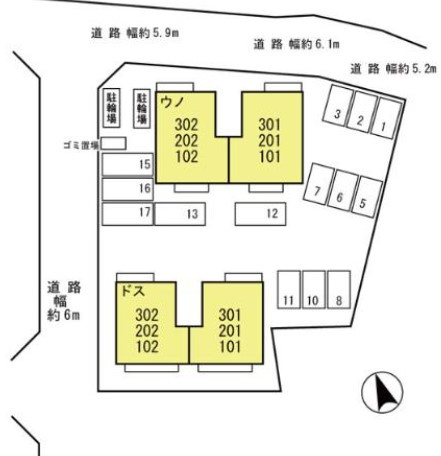 【区画図】 | テキューロウノ