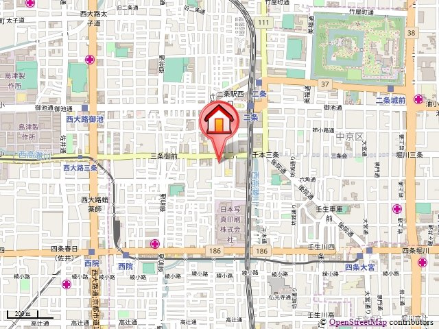 MNS天ケ池の地図