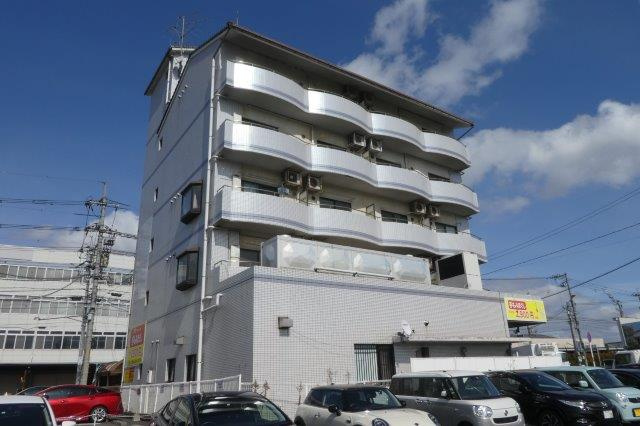倉敷市下庄の賃貸マンションの外観