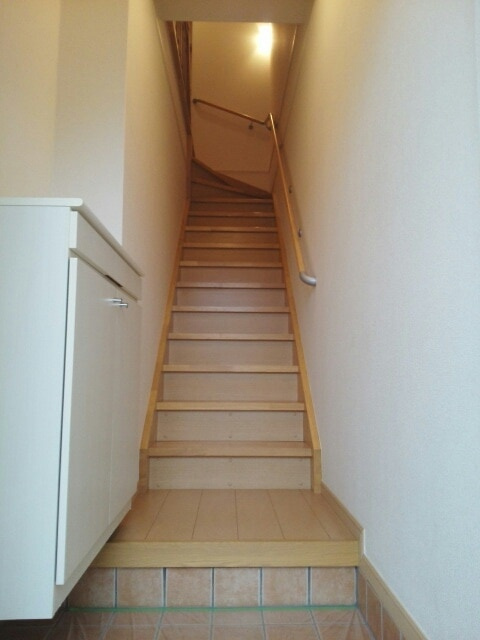 習志野市鷺沼５丁目のアパートの玄関|玄関