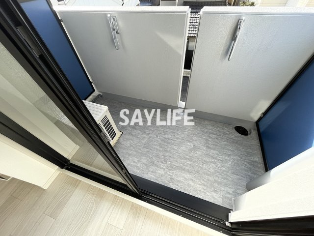S-RESIDENCE高井田Centralのバルコニー