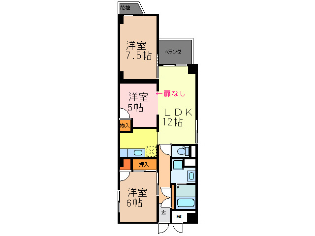 【間取り】 | メゾン城山