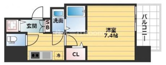 【間取り】 | エグゼ堺筋本町