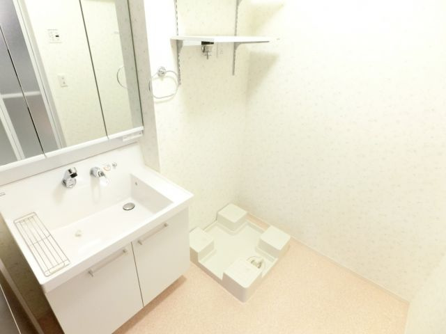 サウスメゾンジャスミンの洗面所|同物件別部屋