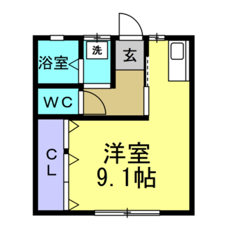 サンレークの間取り