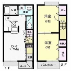 【間取り】 | フローラ霞ヶ岡