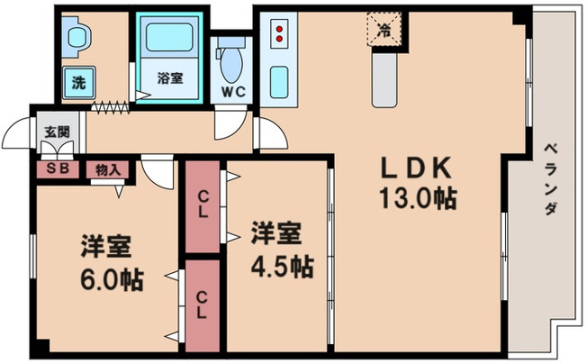 【間取り】 | ビューテラス大新