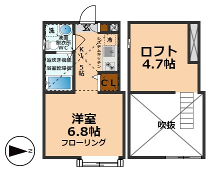 【間取り】 | ピア桜上水